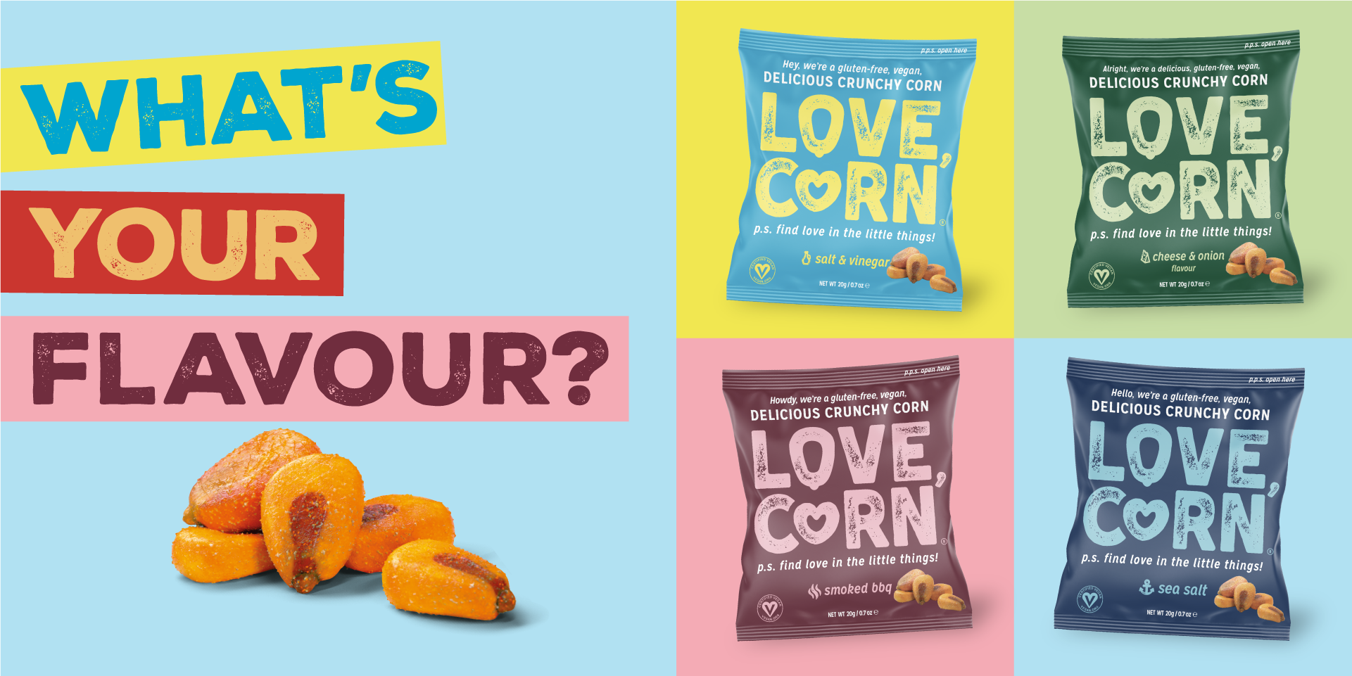 Love, Corn is the Vegan Snack for When You're On the Go