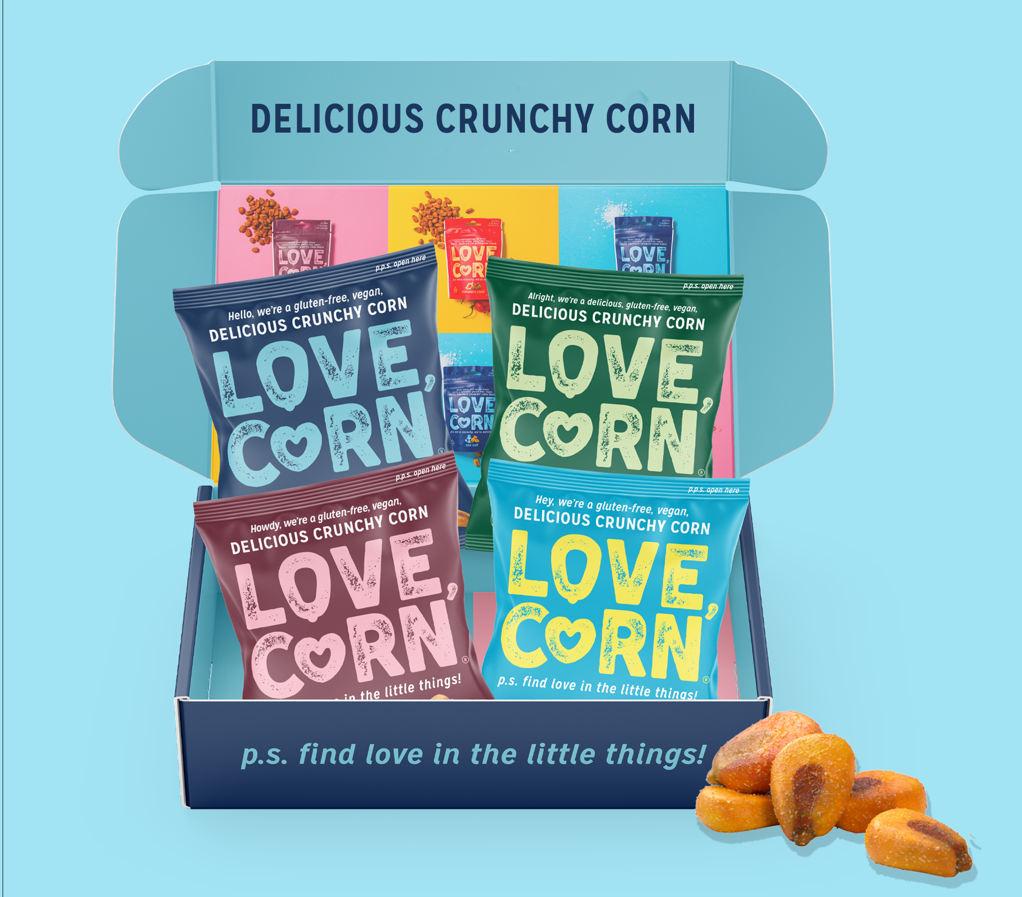 Love, Corn is the Vegan Snack for When You're On the Go